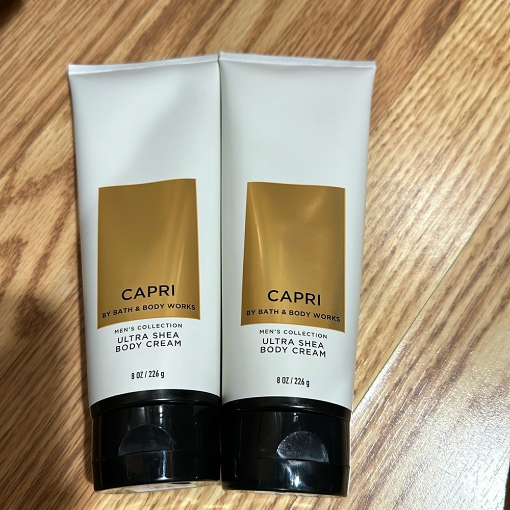 BBW Mens 2pc Capri Body Creams